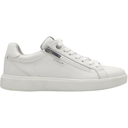 Leather Zip-Up Trainers - tamaris - Modalova