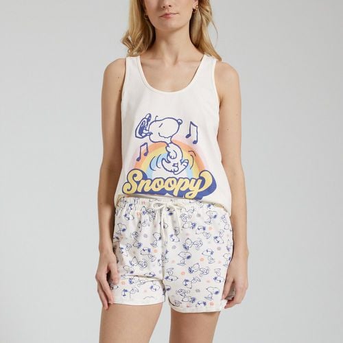 Cotton Short Pyjamas - Snoopy - Modalova