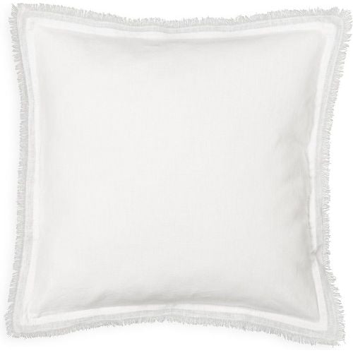 Lincot 40 x 40cm Fringed Linen & Cotton Cushion Cover - LA REDOUTE INTERIEURS - Modalova