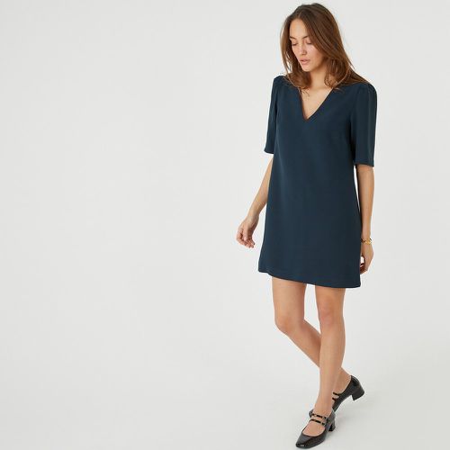 V-Neck Shift Dress - LA REDOUTE COLLECTIONS - Modalova