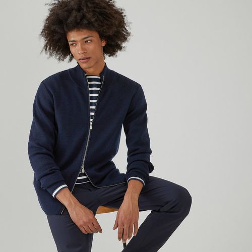 Signatures Zip-Up Cardigan in Merino Wool, Made in Europe - LA REDOUTE COLLECTIONS - Modalova