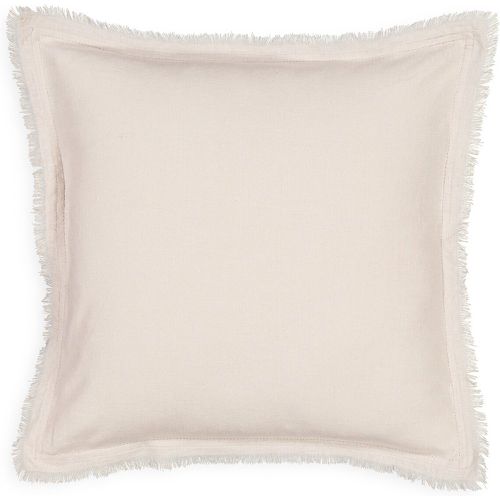 Lincot 40 x 40cm Fringed Linen & Cotton Cushion Cover - LA REDOUTE INTERIEURS - Modalova