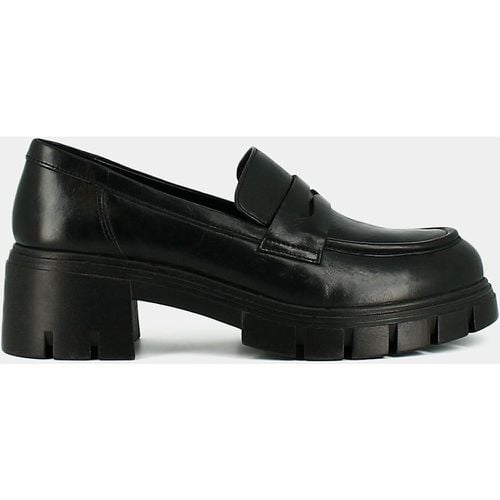 Aron Leather Loafers with Chunky Heel - JONAK - Modalova