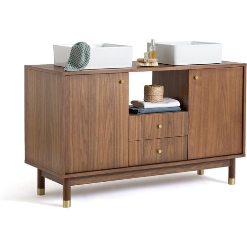 Lambro Walnut Double Bathroom Sink Unit - LA REDOUTE INTERIEURS - Modalova