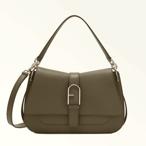 Flow Leather Shoulder Bag, Medium - FURLA - Modalova