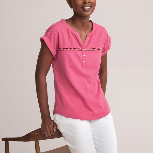 Cotton Slub T-Shirt - Anne weyburn - Modalova