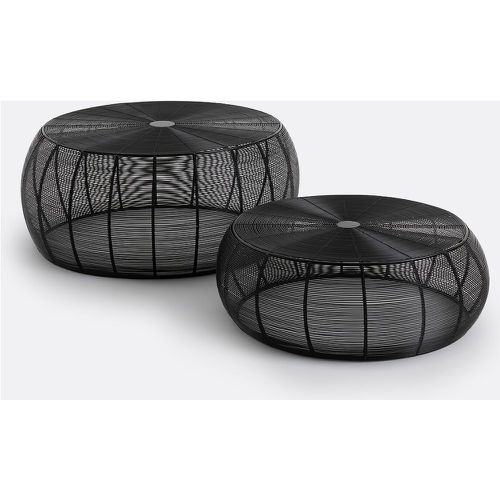 Set of 2 Bangor Wired Steel Round Coffee Tables - LA REDOUTE INTERIEURS - Modalova