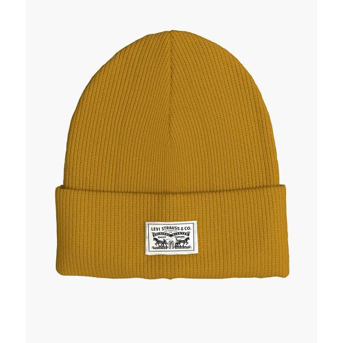 Backpatch Turn-Down Beanie in Cotton - Levi's - Modalova