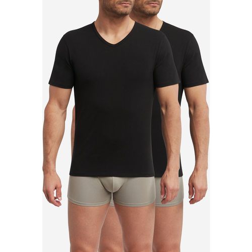 Pack of 2 Regul'Activ V-Neck T-Shirts in Cotton - Dim - Modalova