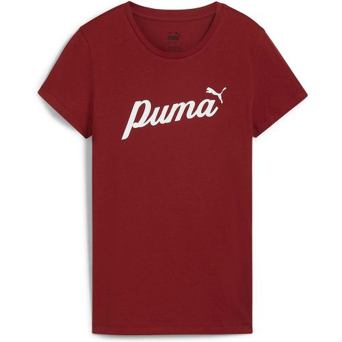 Essentials Script Cotton T-Shirt - Puma - Modalova