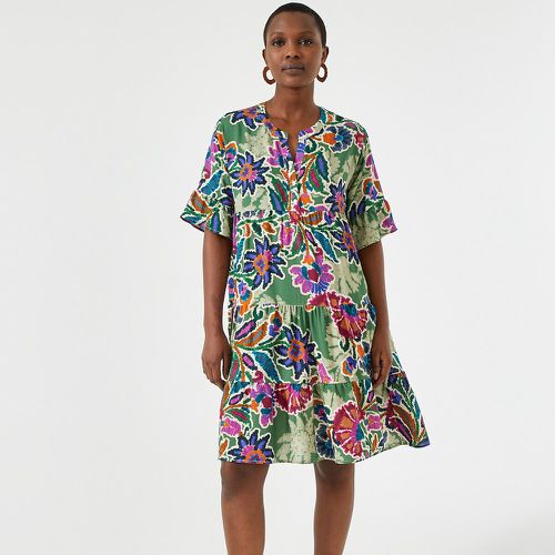 Full Mid-Length Dress in Floral Print - Anne weyburn - Modalova