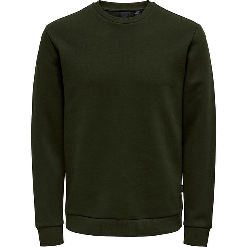 Ceres Life Sweatshirt with Crew Neck in Cotton Blend - Only & Sons - Modalova