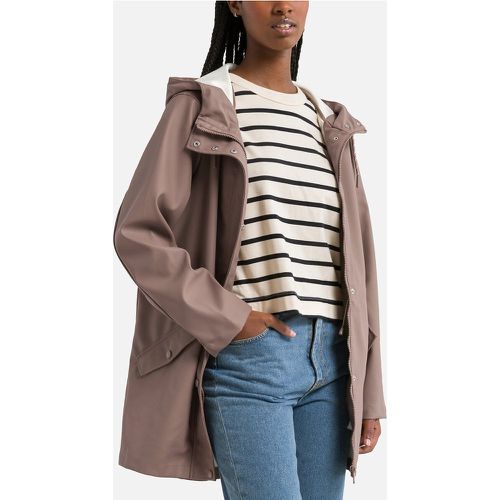 Hooded Waxed Jacket, Mid-Length - Vero Moda - Modalova