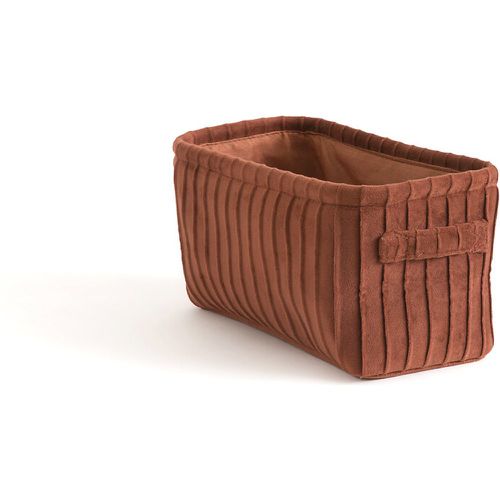 Velvetas Pleated Velvet Basket - LA REDOUTE INTERIEURS - Modalova