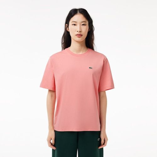 Cotton Crew Neck T-Shirt - Lacoste - Modalova