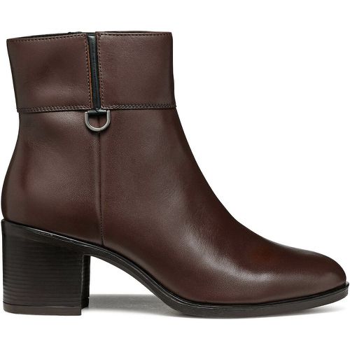 New Asheel Ankle Boots in Breathable Leather - Geox - Modalova