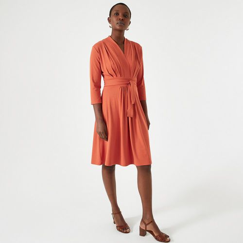 Full Draping Dress with 3/4 Length Sleeves - Anne weyburn - Modalova