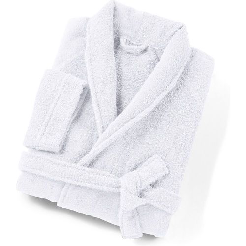 Haxel 100% Cotton Terry Towelling Bathrobe with Shawl Collar - LA REDOUTE INTERIEURS - Modalova