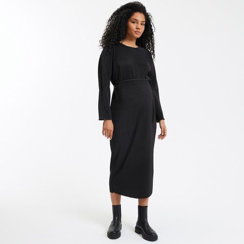 Pleated Jersey Maternity Dress - LA REDOUTE COLLECTIONS - Modalova