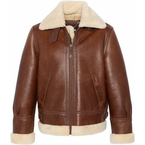 LC 1259 Leather Aviator Jacket - Schott - Modalova