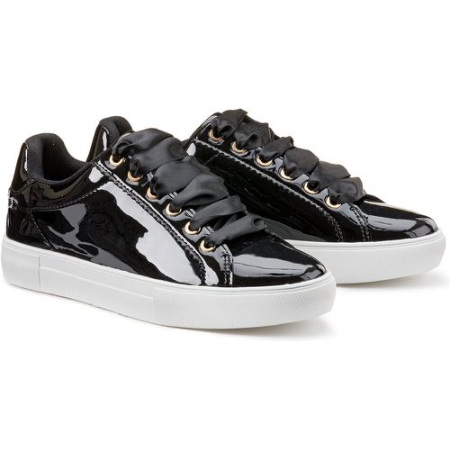 Patent Trainers with Satin Laces - LA REDOUTE COLLECTIONS PLUS - Modalova