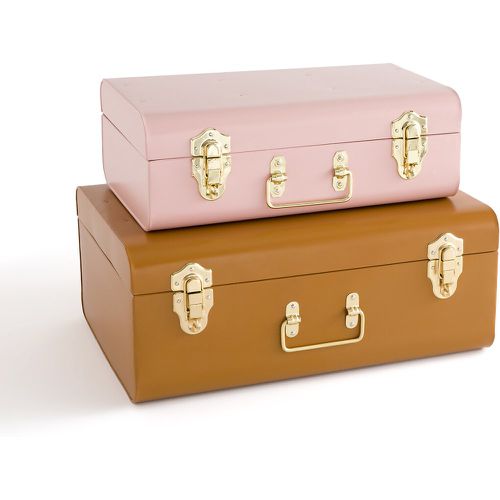 Set of 2 Masa Metal Trunks - LA REDOUTE INTERIEURS - Modalova