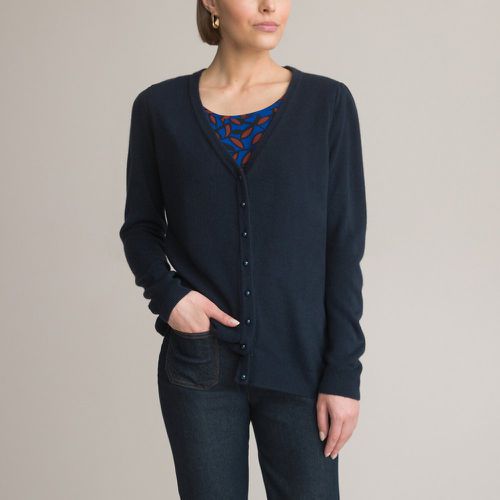 V-Neck Cardigan in Soft Knit - Anne weyburn - Modalova