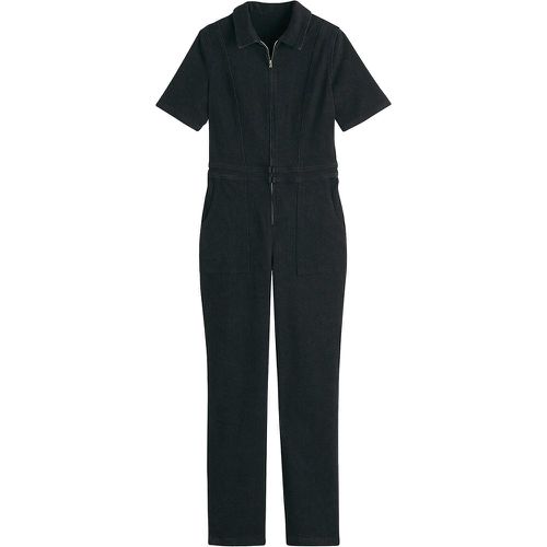 Denim Zip-Up Boilersuit, Length 30" - LA REDOUTE COLLECTIONS - Modalova