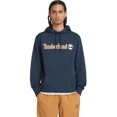 Logo Print Hoodie in Cotton Mix - Timberland - Modalova