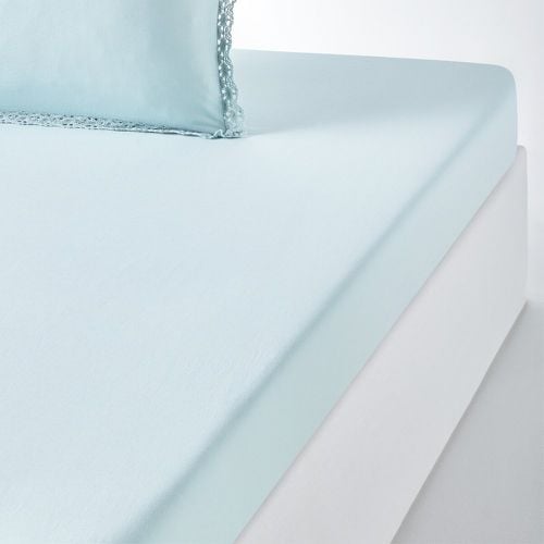 Alhambra 30cm Washed Cotton Fitted Sheet - LA REDOUTE INTERIEURS - Modalova