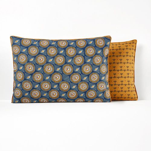 Wax Graphic 100% Cotton Pillowcase - LA REDOUTE INTERIEURS - Modalova