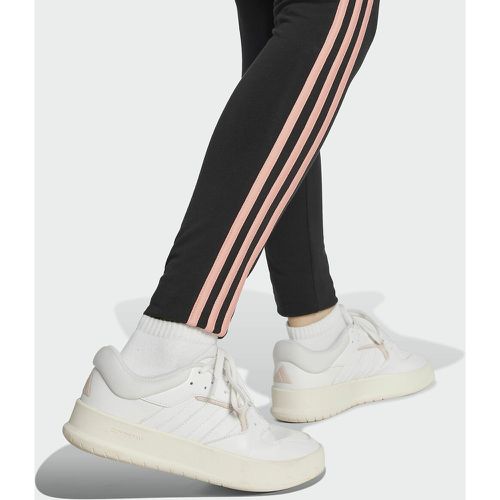 Essentials 3-Stripes Loungewear Leggings in Cotton with High Waist - ADIDAS SPORTSWEAR - Modalova