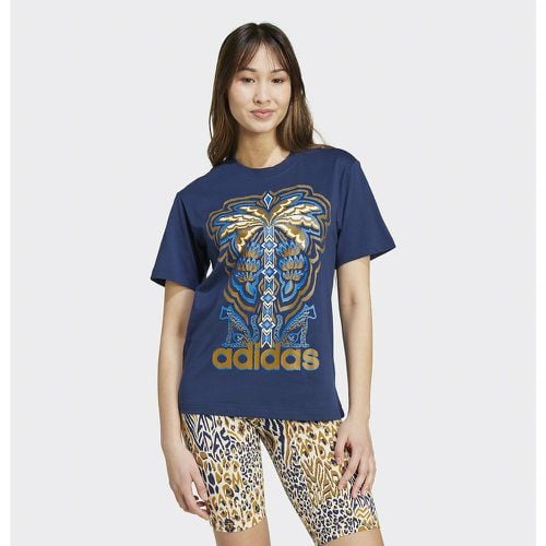 Adidas x Farm Graphic T-Shirt in Cotton - ADIDAS SPORTSWEAR - Modalova