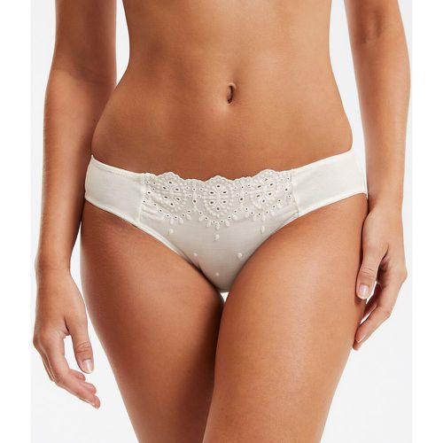 Hilea Embroidered Cotton Knickers - LA REDOUTE COLLECTIONS - Modalova