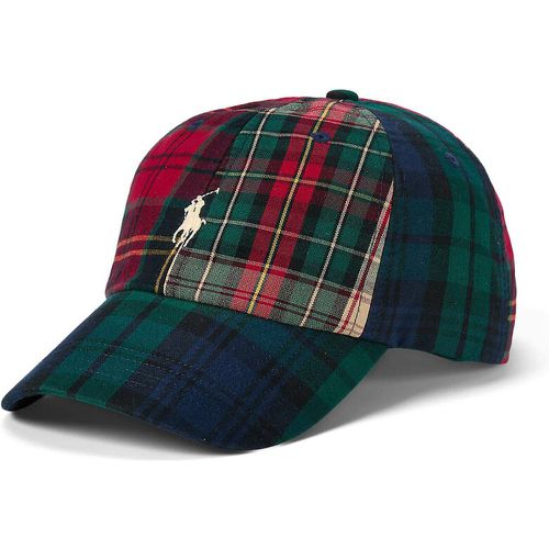 Checked Cotton Cap - Polo Ralph Lauren - Modalova