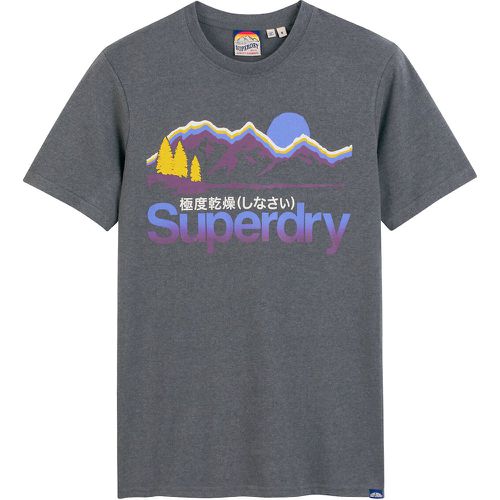 Logo Print T-Shirt in Cotton Mix - Superdry - Modalova