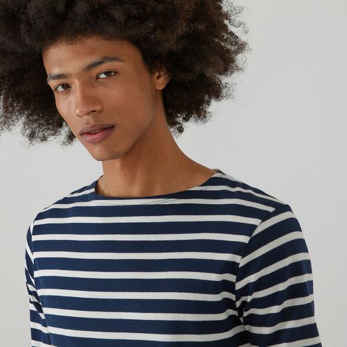 Breton Striped Top with Long Sleeves - LA REDOUTE COLLECTIONS - Modalova