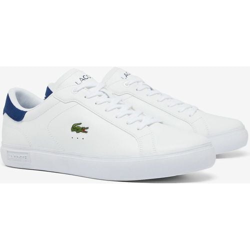 Powercourt Low Top Trainers in Leather - Lacoste - Modalova