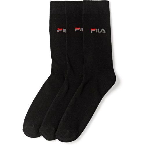 Pack of 3 Pairs of Crew Socks in Cotton Mix - Fila - Modalova