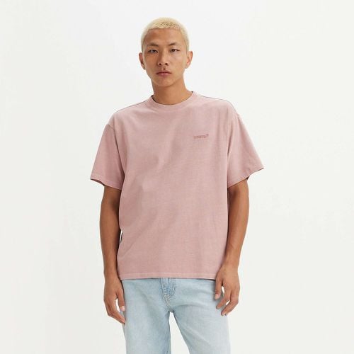 Cotton Red Tab T-Shirt with Logo Embroidery and Crew Neck - Levi's - Modalova