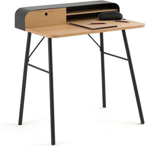 Jimi Oak Veneer & Metal Desk - LA REDOUTE INTERIEURS - Modalova