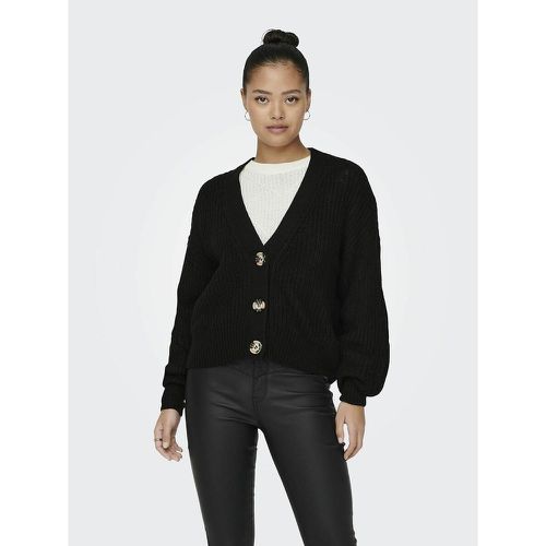 Cropped V-Neck Cardigan - JDY - Modalova