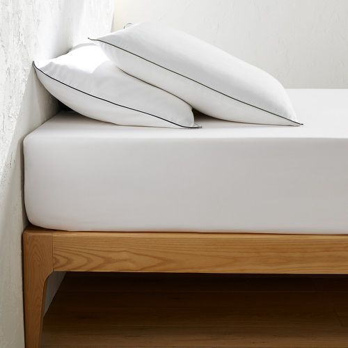 Bérénice Cotton Satin 30cm 300 Thread Count Fitted Sheet - EMMA X LA REDOUTE INTERIEURS - Modalova