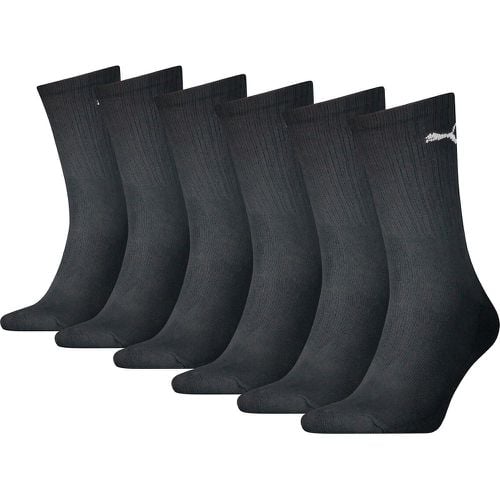 Pack of 6 Pairs of Crew Socks in Cotton Mix - Puma - Modalova