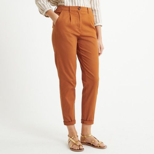 Cotton Straight Chinos, Length 28.5" - Anne weyburn - Modalova