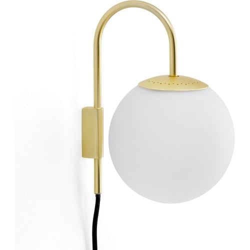 Moricio Brass and Opaline Glass Wall Light - LA REDOUTE INTERIEURS - Modalova