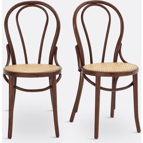 Set of 2 Bistro Cane Seat Chairs - LA REDOUTE INTERIEURS - Modalova