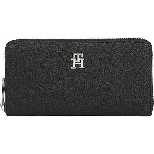 TH Emblem Large Rectangular Zip-Around Wallet - Tommy Hilfiger - Modalova