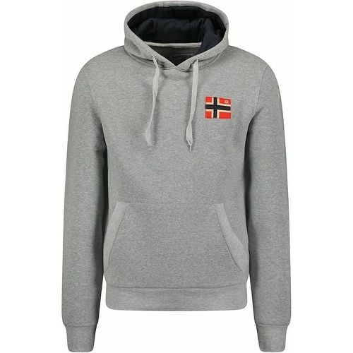 Fondant Logo Print Hoodie - geographical norway - Modalova