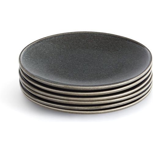 Set of 6 Onda Sandstone Dessert Plates - LA REDOUTE INTERIEURS - Modalova